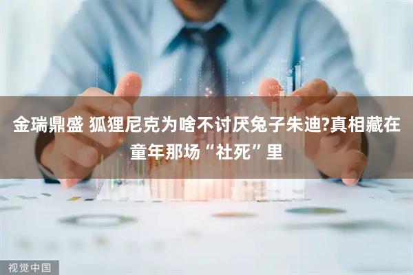 金瑞鼎盛 狐狸尼克为啥不讨厌兔子朱迪?真相藏在童年那场“社死”里